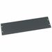 Middle Atlantic 3RU Blank Rack Panel - Steel - Steel - Black - 3U Rack Height - 5.3" Height - 19" Width