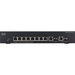 Cisco 8-Port 10/100 PoE Managed Switch w/Gig Uplinks - 8 Ports - Manageable - Gigabit Ethernet, Fast Ethernet - 10/100/1000Base-T, 10/100Base-TX - 3 Layer Supported - 2 SFP Slots - Twisted Pair - PoE Ports - Desktop - Lifetime Limited Warranty