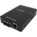 Perle S-1000-M2ST05 Gigabit Media Converter - 1 x Network (RJ-45) - 1 x ST Ports - 10/100/1000Base-T, 1000Base-SX - 1804.46 ft - External