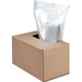 Fellowes Waste Bags for Fortishred&trade; and High Security Shredders - 189.27 L - 50" (1270 mm) Height x 42" (1066.80 mm) Width x 42.50" (1079.50 mm) Depth - 50/Carton - Plastic - Clear