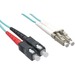 Axiom SC-LC Fiber Cable HP Compatible 15m # 221691-B23 - Fiber Optic - 49.21 ft - SC Male Network - LC Male Network