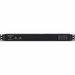 CyberPower RKBS15S2F8R Rackbar 10 - Outlet Surge with 3600 J - Clamping Voltage 400V, 15 ft, NEMA 5-15P, Straight, EMI/RFI Filtration, Black, Lifetime Warranty