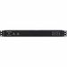 CyberPower RKBS15S2F10R Rackbar 12 - Outlet Surge with 3600 J - Clamping Voltage 400V, 15 ft, NEMA 5-15P, Straight, EMI/RFI Filtration, Black, Lifetime Warranty