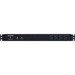 CyberPower RKBS20ST4F8R Rackbar 12 - Outlet Surge with 1800 J - Clamping Voltage 400V, 15 ft, NEMA L5-20P, Straight, EMI/RFI Filtration, Black, Lifetime Warranty