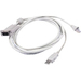 Raritan EZCBL-30 KVM Cable Adapter - 9.84 ft KVM Cable - First End: Mini-DIN (PS/2) - Second End: USB