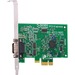 Brainboxes 1 Port RS422/485 PCI Express Serial Card - Plug-in Card - PCI Express x16 - PC - 1 x Number of Serial Ports External - TAA Compliant
