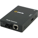 Perle S-1000-S2ST40 Gigabit Ethernet Media Converter - 1 x Network (RJ-45) - 1 x ST Ports - 1000Base-T, 1000Base-EX - 24.85 Mile - External