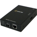 Perle S-110-S2LC80 Fast Ethernet Media Converter - 1 x Network (RJ-45) - 1 x LC Ports - DuplexLC Port - 100Base-ZX, 10/100Base-TX - 49.71 Mile - External