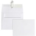 Quality Park A2 Invitation Envelopes with Self Seal Closure - Announcement - #5-1/2 - 4 3/8" Width x 5 3/4" Length - 24 lb - Peel & Seal - 100 / Box - White