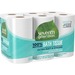 Seventh Generation 100% Recycled Bathroom Tissue - 2 Ply - 4" x 4" - 240 Sheets/Roll - White - Paper - Hypoallergenic, Dye-free, Fragrance-free, Non-chlorine Bleached - For Restroom - 12 / Pack