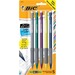 BIC Pencil Extra Comfort Mechanical Pencil, Medium Point (0.7 mm), Black, Soft Grip For Comfort & Added Control, 5-Count - 0.7 mm Lead Diameter - 5 / Pack