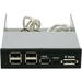 iStarUSA 3.5" Combo Hub for USB2.0/ Firewire/ e-SATA - USB 2.0, FireWire, eSATAExternal - 1 Pack