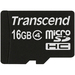 Transcend TS16GUSDC4 16 GB Class 4 microSDHC - Lifetime Warranty