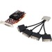 VisionTek Radeon 5570 SFF 1GB DDR3 4M VHDCI DVI (4x DVI-D) - Fan Cooler - DirectX 11.0, OpenGL 3.2 - 4 x Total Number of DVI - PC - 4 x Monitors Supported