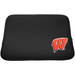 Centon LTSC15-WIS Carrying Case (Sleeve) for 15.6" to 16" Notebook - Black - Bump Resistant - Neoprene Body - Faux Fur Interior Material - University of Wisconsin Logo - Retail