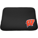 Centon LTSC13-WIS Carrying Case (Sleeve) for 13.3" Notebook - Black - Bump Resistant - Neoprene Body - Faux Fur Interior Material - University of Wisconsin Logo - Retail