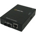 Perle S-1110-S2SC120 Gigabit Ethernet Media Converter - 1 x Network (RJ-45) - 1 x SC Ports - 1000Base-ZX, 10/100/1000Base-T - 74.56 Mile - External