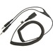 Jabra Audio Cable - Audio Cable - First End: Quick Disconnect - Second End: 2 x Mini-phone Audio - Female - Black