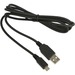 Jabra 14201-26 Micro USB Cable - 4.92 ft USB Data Transfer Cable - First End: Micro USB - Black