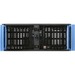 iStarUSA 4U Compact Stylish Rackmount Chassis - Rack-mountable - Black, Blue - Aluminum, Zinc-coated Steel - 4U - 10 x Bay - 1 x 3.15" x Fan(s) Installed - 0 - ATX, Micro ATX Motherboard Supported - 2 x Fan(s) Supported - 6 x External 5.25" Bay - 2 x Exte