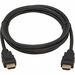 Eaton Tripp Lite Series High-Speed HDMI Cable, Digital Video with Audio, UHD 4K (M/M), Black, 3 ft. (0.91 m) - HDMI - 3 ft - 1 x HDMI Male Digital Audio/Video - 1 x HDMI Male Digital Audio/Video - Shielding - Black