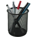 Winnable Mesh Pencil Cup - 4.10" (104.14 mm) x 3.30" (83.82 mm) x - 1 Each - Black