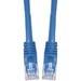 SIIG CB-5E0E11-S1 Cat.5e UTP Cable - 7 ft Category 5e Network Cable - First End: 1 x RJ-45 Network - Male - Second End: 1 x RJ-45 Network - Male - Blue
