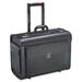 Holiday SA0801 Carrying Case (Roller) Notebook, File Folder - Black - Vinyl Body - Handle - 14" (355.60 mm) Height x 19" (482.60 mm) Width x 9" (228.60 mm) Depth - 1 Each
