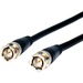 Comprehensive Pro AV/IT Series BNC Plug to Plug Video Cable 6ft - 6 ft BNC Video Cable for Video Device - First End: 1 x BNC Video - Male - Second End: 1 x BNC Video - Male - Shielding - Nickel Plated Connector - Gold Plated Contact - 25 AWG - Mist Black
