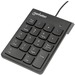 Manhattan USB Numeric Keypad with 18 Full-size keys - Asynchronous number lock function operates independently of computer keypad for faster numeric data entry