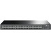 TP-LINK TL-SG1048 - 48-Port Gigabit Ethernet Switch - Limited Lifetime Protection - Plug and Play - Sturdy Metal w/ Shielded Ports - Rackmount - Fanless - Traffic Optimization - Unmanaged - Black