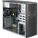 Supermicro SuperChassis 732D2-500B System Cabinet - Mid-tower - Black - 7 x Bay - 1 x Fan(s) Installed - 1 x 500 W - EATX, ATX, µATX Motherboard Supported - 2 x Fan(s) Supported - 2 x External 5.25" Bay - 1 x External 3.5" Bay - 4 x Internal 3.5" Ba