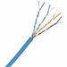 Comprehensive Cat 6 550 MHz UTP Solid Blue Bulk Cable 1000ft - 1000 ft Category 6 Network Cable for Network Device - First End: Bare Wire - Second End: Bare Wire - 24 AWG