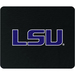 Centon Louisiana State University Mouse Pad - Black - Rubber, Cloth - Bulk