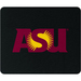 Centon Arizona State University Mouse Pad - Black - Rubber, Cloth - Bulk