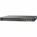 Cisco Catalyst WS-C2960-48PST-L Ethernet Switch - 48 Ports - Manageable - Fast Ethernet - 10/100/1000Base-T, 10/100Base-TX - Refurbished - 2 Layer Supported - 2 SFP Slots - PoE Ports - 1U - Rack-mountable - 5 Year Limited Warranty