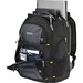 Targus Drifter II TSB239US Carrying Case Rugged (Backpack) for 17" Notebook - Black, Gray - Water Resistant Base, Scratch Resistant, Weather Resistant Bottom, Wear Resistant, Tear Resistant - Nylon, Mesh, Plastic Body - Shoulder Strap, Handle - 21.5" Heig