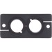 Kramer Wall Plate Insert - Dual Cable Pass-Through - Cable Pass-through