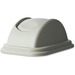 Rubbermaid Untouchable Lid - Dome - Plastic - 1 Each - Beige