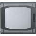 Middle Atlantic Plexi Vented Front Door, 14 RU DTRK Racks - Steel, Plexiglas - Gray - 14U Rack Height - 26.4" Height x 21.4" Width x 1.5" Depth