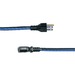 Middle Atlantic SignalSAFE IEC-12X20 Standard Power Cord - Blue - 1 ft Cord Length - IEC 60320 C13 / NEMA 5-15P - 20