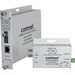 ComNet CNFE1002S1B Transceiver/Media Converter - Network (RJ-45) - 1x PoE+ (RJ-45) Ports - 1 x ST Ports - Single-mode - Fast Ethernet - 10/100Base-TX, 100Base-FX - 12.43 Mile - Power Supply - Rail-mountable, Rack-mountable