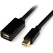 StarTech.com 6ft (2m) Mini DisplayPort Extension Cable, 4K x 2K Video, Mini DP Male to Female Extension Cord, mDP 1.2 Extender Cable - 6ft/1.8m Mini DisplayPort Extension cable (male to female); 4K x 2K video (3840x2400p 60Hz); mDP 1.2/21.6 Gbps/HBR2/8Ch 