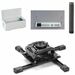 Chief Universal Ceiling Mount Kit for Projectors - Black - 50 lb Load Capacity