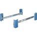 Rack Solutions Mounting Rail for Server - Zinc Plated - Zinc Plated