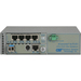 Omnitron Systems iConverter Multiplexer - 4 Data Channels - 1 Gbit/s - 1 x RJ-45 - 1