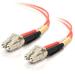 C2G-4m LC-LC 50/125 OM2 Duplex Multimode Fiber Optic Cable (TAA Compliant) - Orange - Fiber Optic for Network Device - LC Male - LC Male - 50/125 - Duplex Multimode - OM2 - TAA Compliant - 4m - Orange