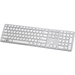 i-rocks KR-6402-WH Keyboard - Cable Connectivity - USB Interface - 109 Key Internet, Multimedia, Email Hot Key(s) - Computer - PC - White