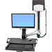 Ergotron StyleView Multi Component Mount for CPU, Flat Panel Display, Mouse, Keyboard - 24" Screen Support - 32 lb Load Capacity