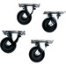 Middle Atlantic Casters, DTRK Series - 300 lb Load Capacity - Steel - 4 / Set